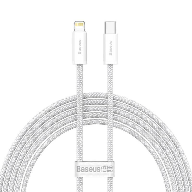 Кабель Baseus Dynamic Series Fast Charging Data Cable Type-C to iP 20W 1m White (CALD000002)