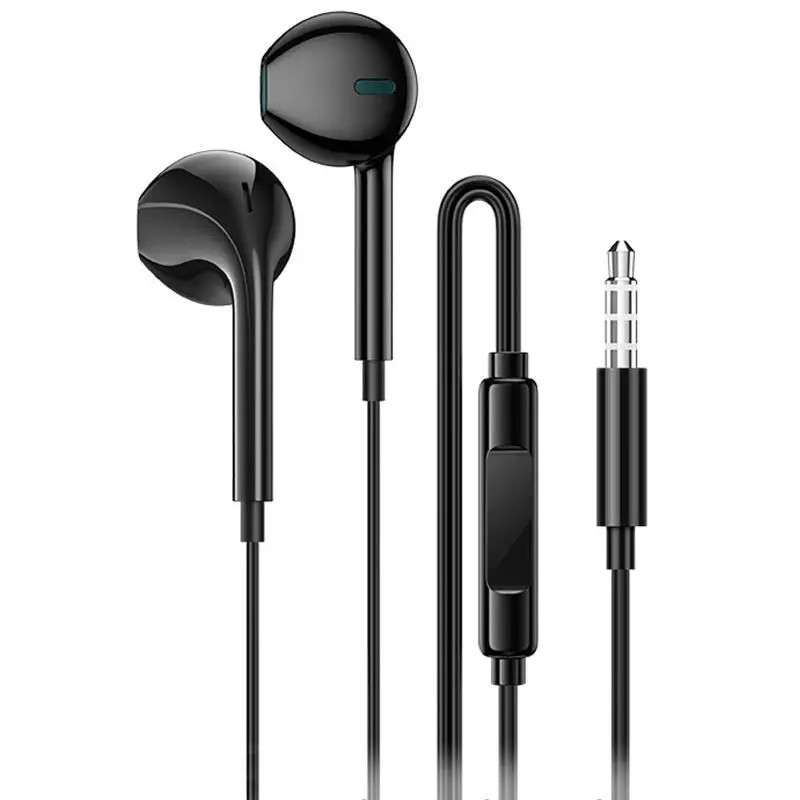Навушники дротові BOROFONE BM100 (3.5mm) Black (6941991121715)