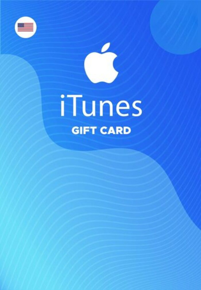 Подарункова карта iTunes 65 USD Gift Card | USA обліковий запис тільки (Ключ активації)