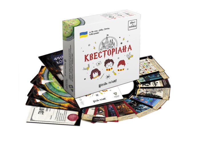 Настільна гра Ingame Quest Квест у коробці: Квесторіана (укр.) (ВР_К)
