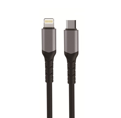 Кабель WUW-X183 Type-C to Lightning 3A 1m Black (6972573333943)