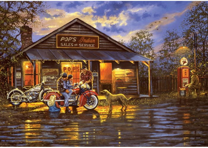 ART PUZZLE Пазл Мотоцикліст, 1000 ел. (5190)