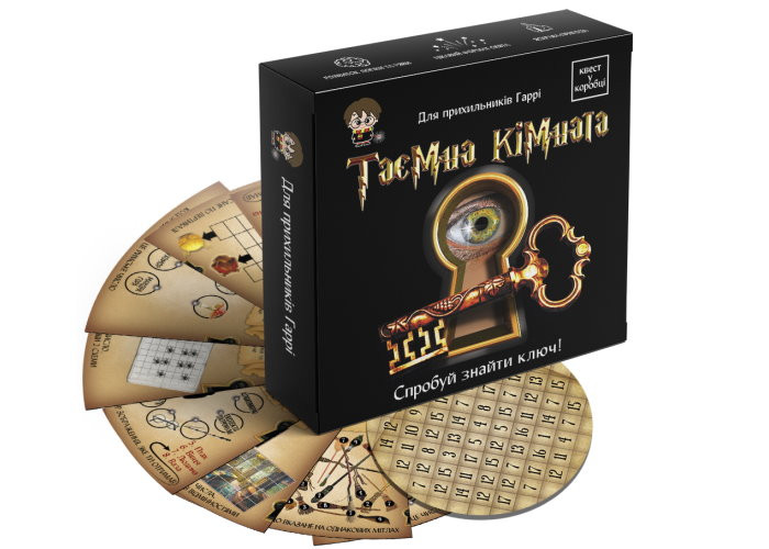 Настільна гра Ingame Quest Квест у коробці: Таємна кімната (укр.) (ВР_ТК)