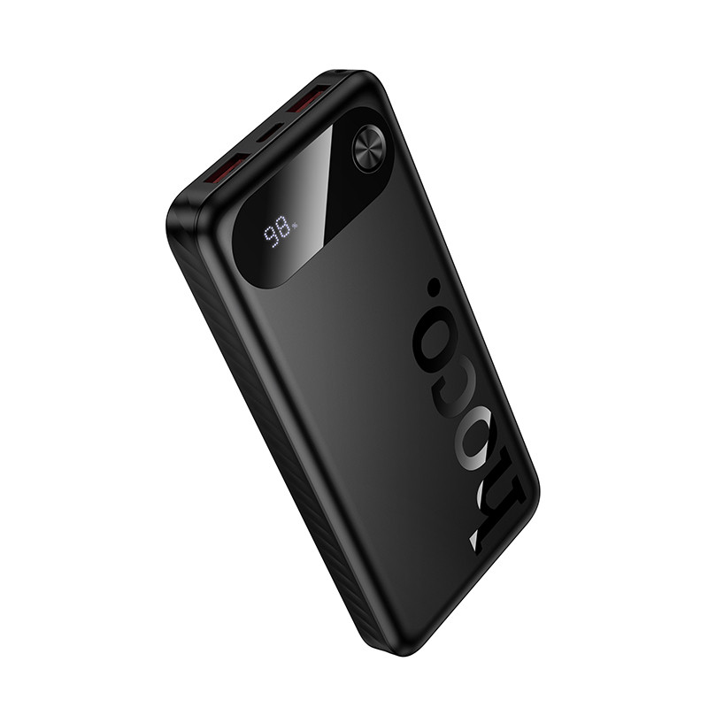 Зовнішній акумулятор HOCO J154 Victorious 22.5W+PD20W fully compatible power bank(10000mAh) Black (6942007660747)