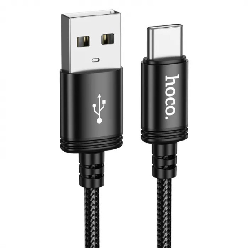 Кабель HOCO X91 Radiance charging data cable for Type-C(L=3M) Black (6931474788726)