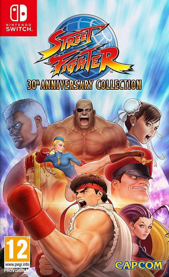 Гра Street Fighters 30th Anniversary Collection (Nintendo Switch) (англійська версія)