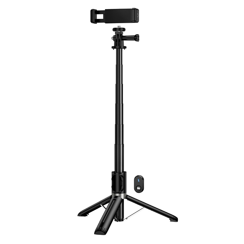 Штатив HOCO K101 Prestigio multifunctional tripod Black (6942007673952)