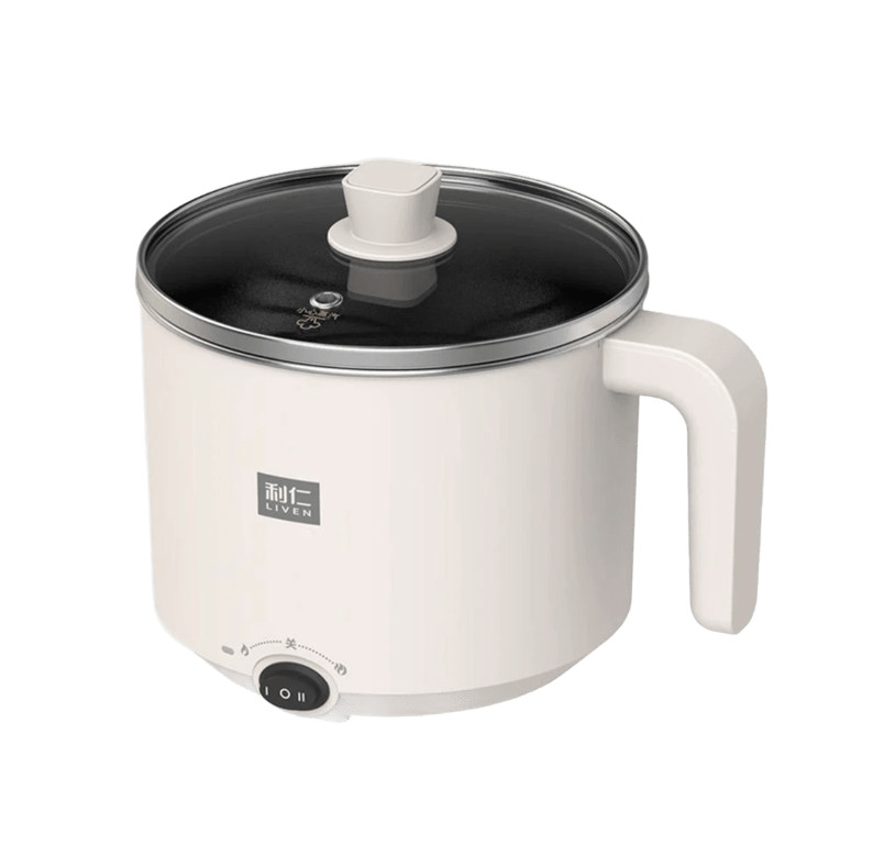 Каструля Електрична Xiaomi LIVEN Multi functional Small Hot Pot Electric Cooking Pot 1.8L (without steamer) (DHG-B182)