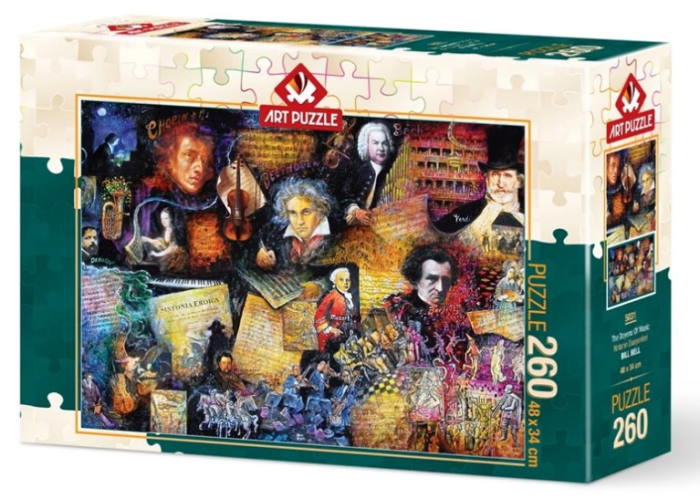 ART PUZZLE Пазл Метри музики, 260 ел. (5031)