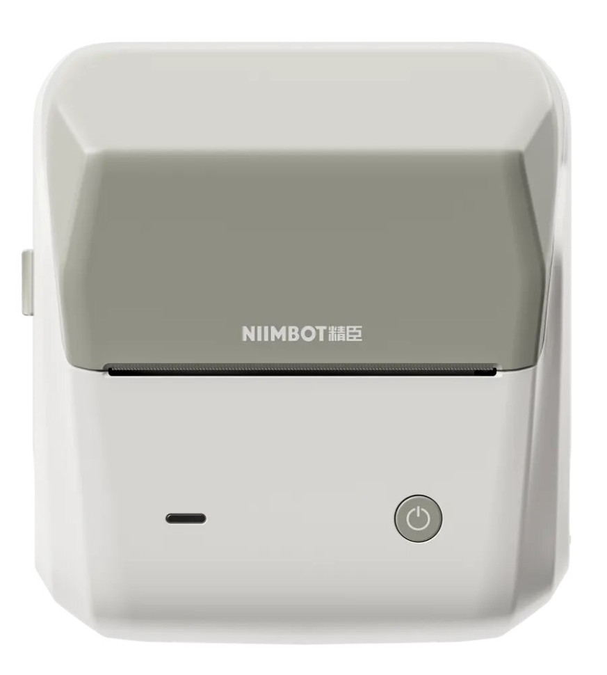 Термопринтер для друку наклейок NIIMBOT B31 Grey (1AE18201604)
