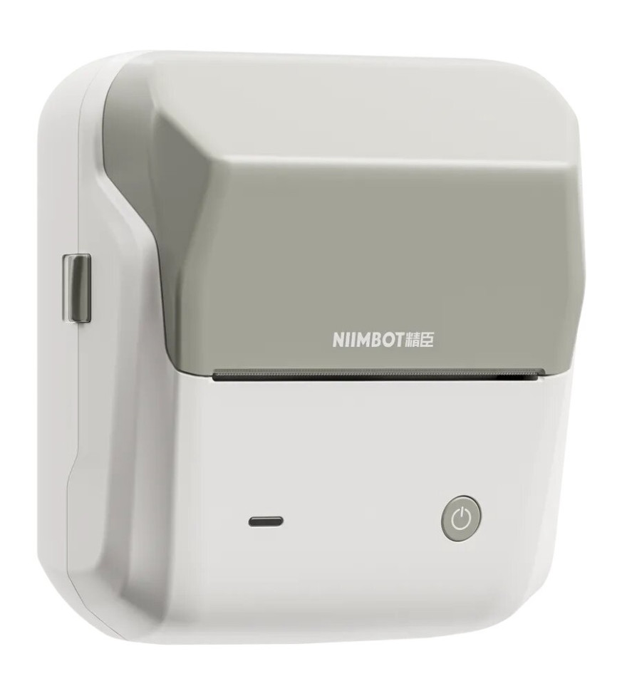 Термопринтер для друку наклейок NIIMBOT B31 Grey (1AE18201604)