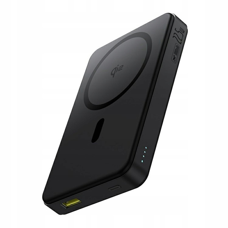 Зовнішній акумулятор Baseus Airpow Ⅱ Qi2 Magnetic Power Bank 10000mAh 22.5W Cosmic Black （With Simple Series Charging Cable Type-C to Type-C（20V/3A）30 (P10080000123-00)