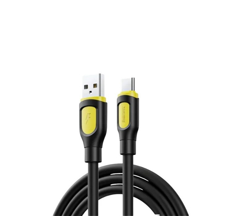 Кабель REMAX Ruinay Series 2.4A Fast Charging Data Cable 1M RC-C113  A-C-Black (6954851219576)