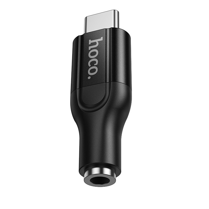 Аудіо перехідник HOCO UPA35 Mia digital audio converter Type-C to 3.5 Black (6942007680318)