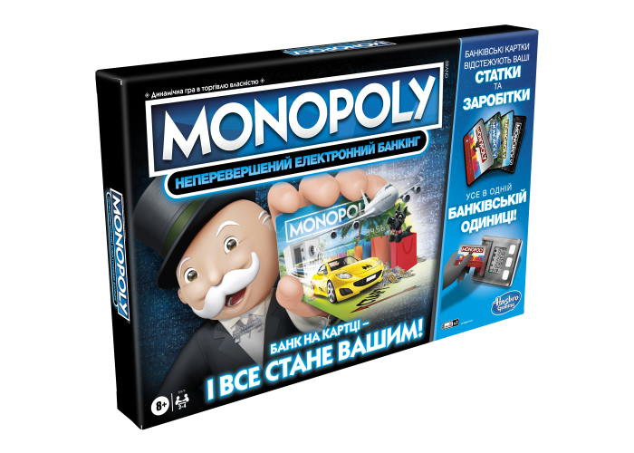 Настільна гра Hasbro Монополія: Бонуси без кордонів (Monopoly Ultimate Rewards Game) (укр.) (E8978)