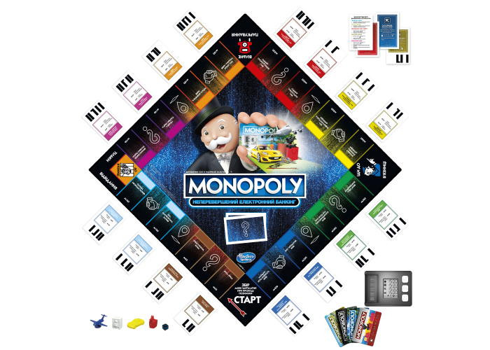 Настільна гра Hasbro Монополія: Бонуси без кордонів (Monopoly Ultimate Rewards Game) (укр.) (E8978)