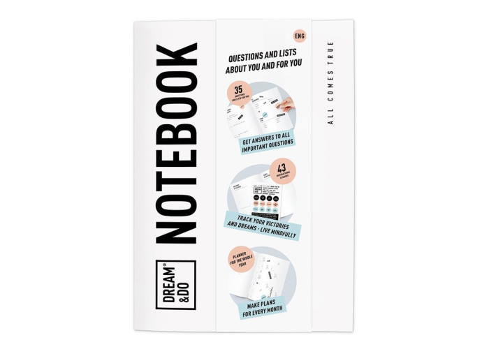 Робочий зошит Dream&Do Notebook (англ.) (13200)