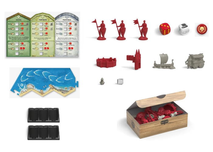 Настільна гра Rozum Катан: Міста й лицарі (Catan: Cities & Knights) (укр.) (R104UA)