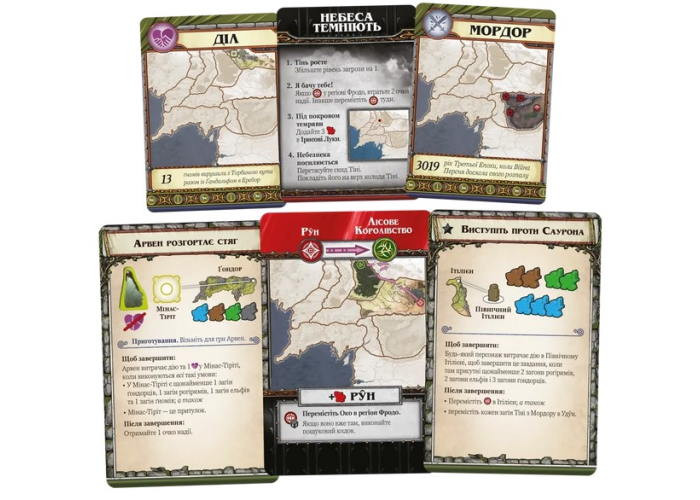 Настільна гра Geekach Games Володар Перснів. Доля братства (The Lord of the Rings: Fate of the Fellowship) (укр.) (GKCH0245)