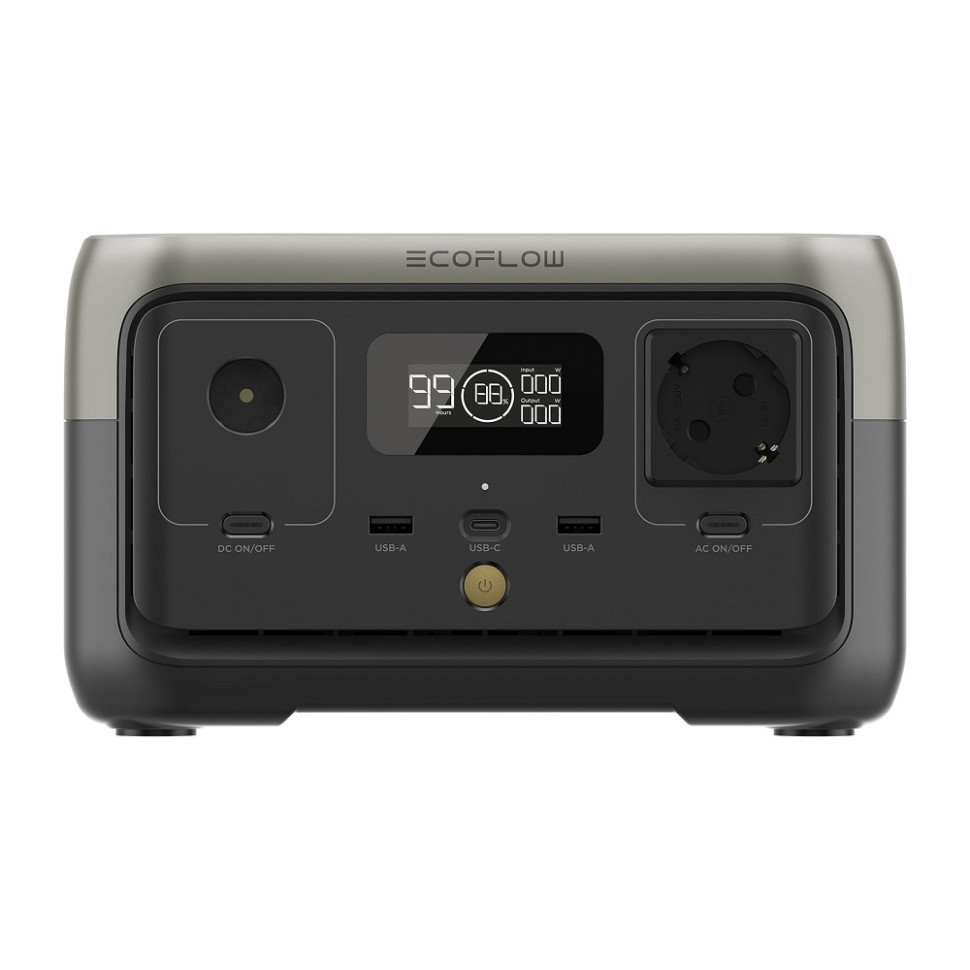 Портативна зарядна станція EcoFlow RIVER 2 (ZMR600-B-EU)