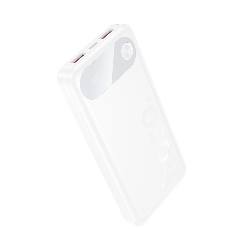 Зовнішній акумулятор HOCO J154 Victorious 22.5W+PD20W fully compatible power bank(10000mAh) White (6942007660754)