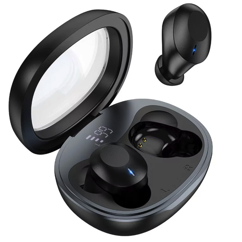 Бездротові навушники HOCO EQ3 Smart true wireless BT headset Black (6931474798558)