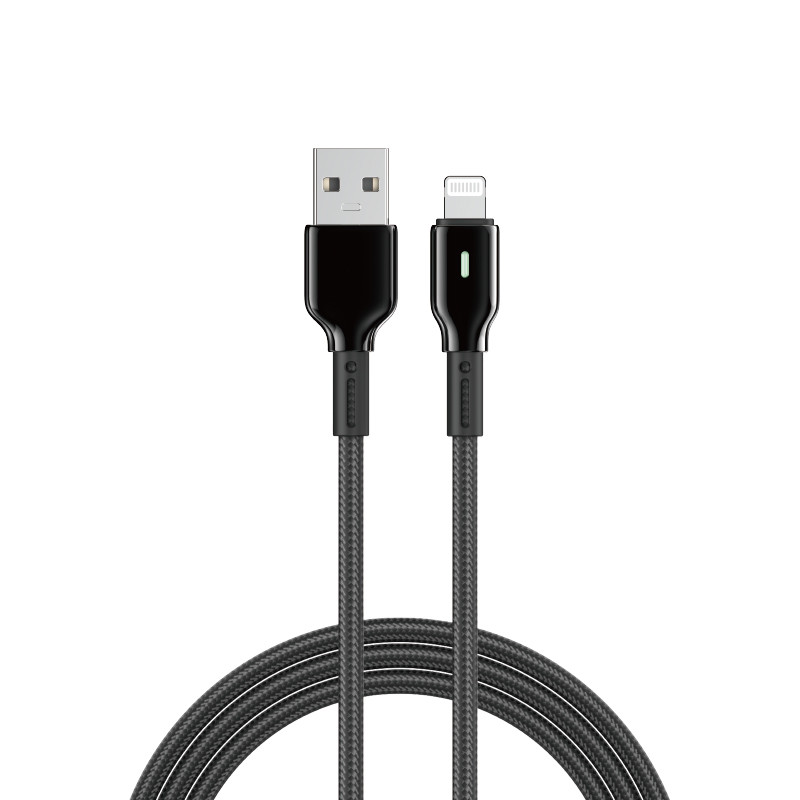 Кабель WIWU 12W Duralink Series Nylon Braided Cable Wi-C074 A-L 1M (6977703654707)