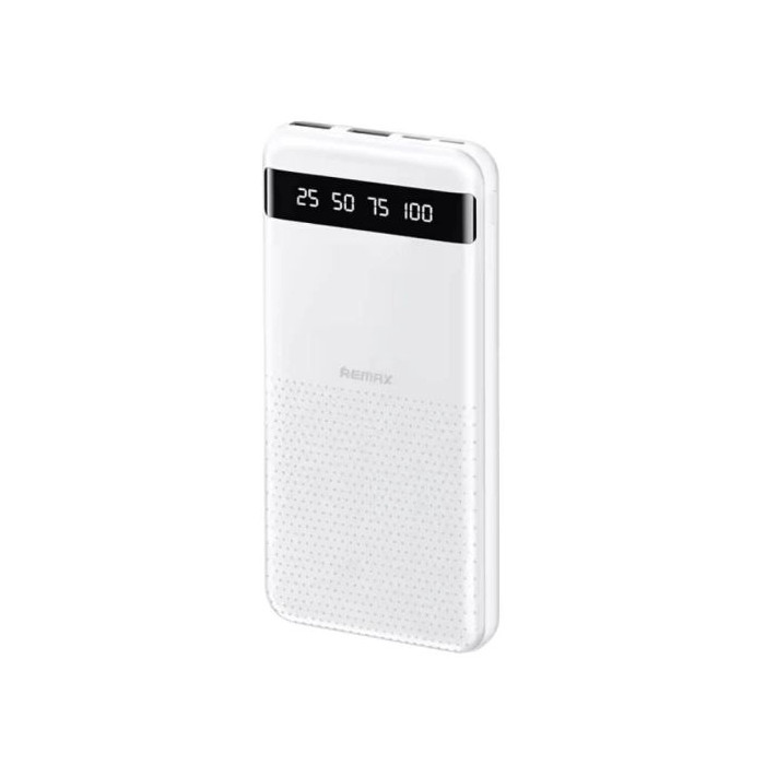 Зовнішній акумулятор REMAX Hintom 2.4A Fast Charging Power Bank 10000mAh RPP-10 White (6954851218821)